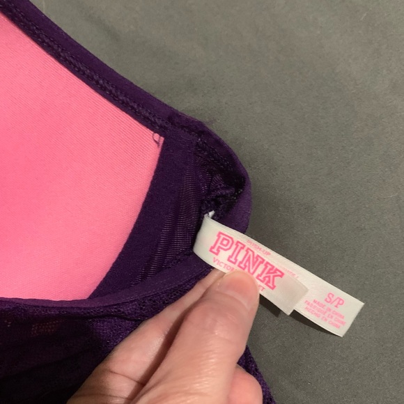 Women's Purple Lace Bralette - Picture 3 of 3